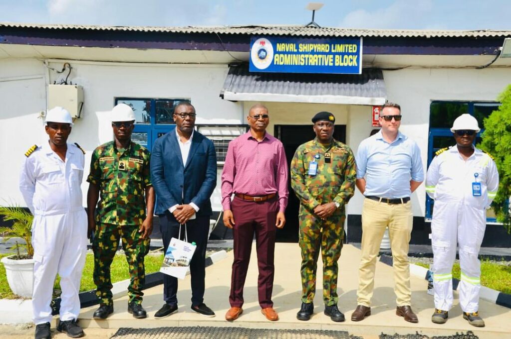 amiliarization tour by Executive Director Administration Navy Holding Limited, R Adm AP Kayode, and his team on the facilities and services offered by NSL.