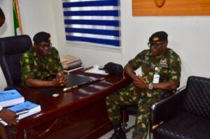 Handing and Taking Over of Admiral Superintendent Betweet Adm EE Ebe and R Adm I Ubani