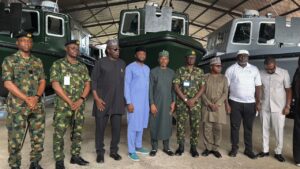 HANDOVER OF 15 UNITS OF 9.2M SEMI-BALLISTIC GRP GUNBOATS TO THE NIGERIAN ARMY AND NIGERIAN NAVY